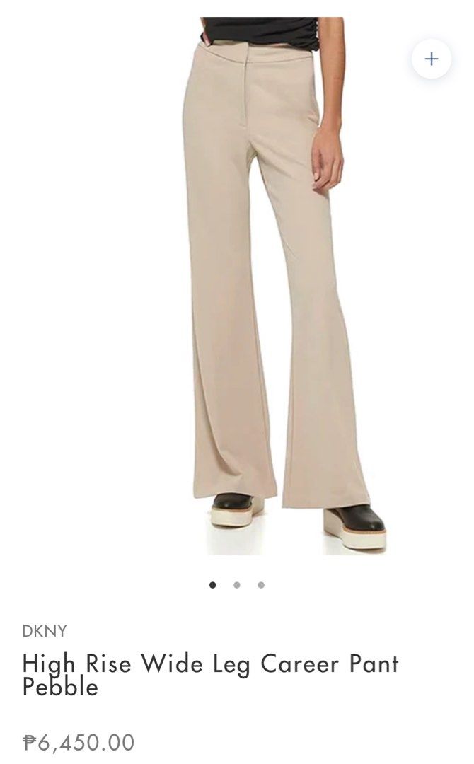 DKBY Beige High Waist Boot Cut (Category: Other Bottoms) located in Muntinlupa City. Submitted by kdeclutters (Listing ID 1382723268, Image 1). Description: DKNY high-waisted boot cut beige slacks Stretchy, high quality fabric (Used once)..