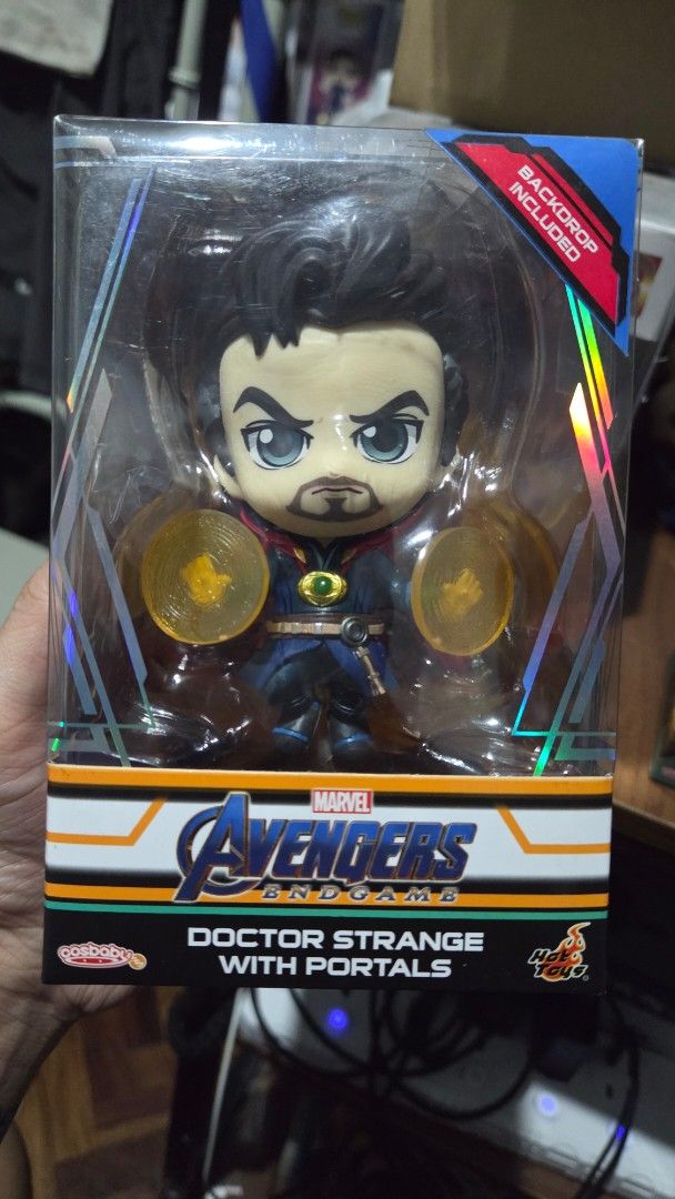 Doctor Strange Cosbaby (Category: Figurines & Statues) located in Cainta. Submitted by DBdibs (Listing ID 1382824529, Image 2). Description: 👀 Reading is essential. Make reading a habit. Doctor Strange Cosbaby Take all 3 figures for 5000 ✨️Doctor Strange with Portals ✨️Doctor Strange (Fighting Version / Multiple Armed) ✨️Doctor Strange with Rune ⭐ Authentic ⭐ Never Out Of Box (NOOB) ⭐ Sealed ⭐ Figure and box in excellent condition (See photos) �