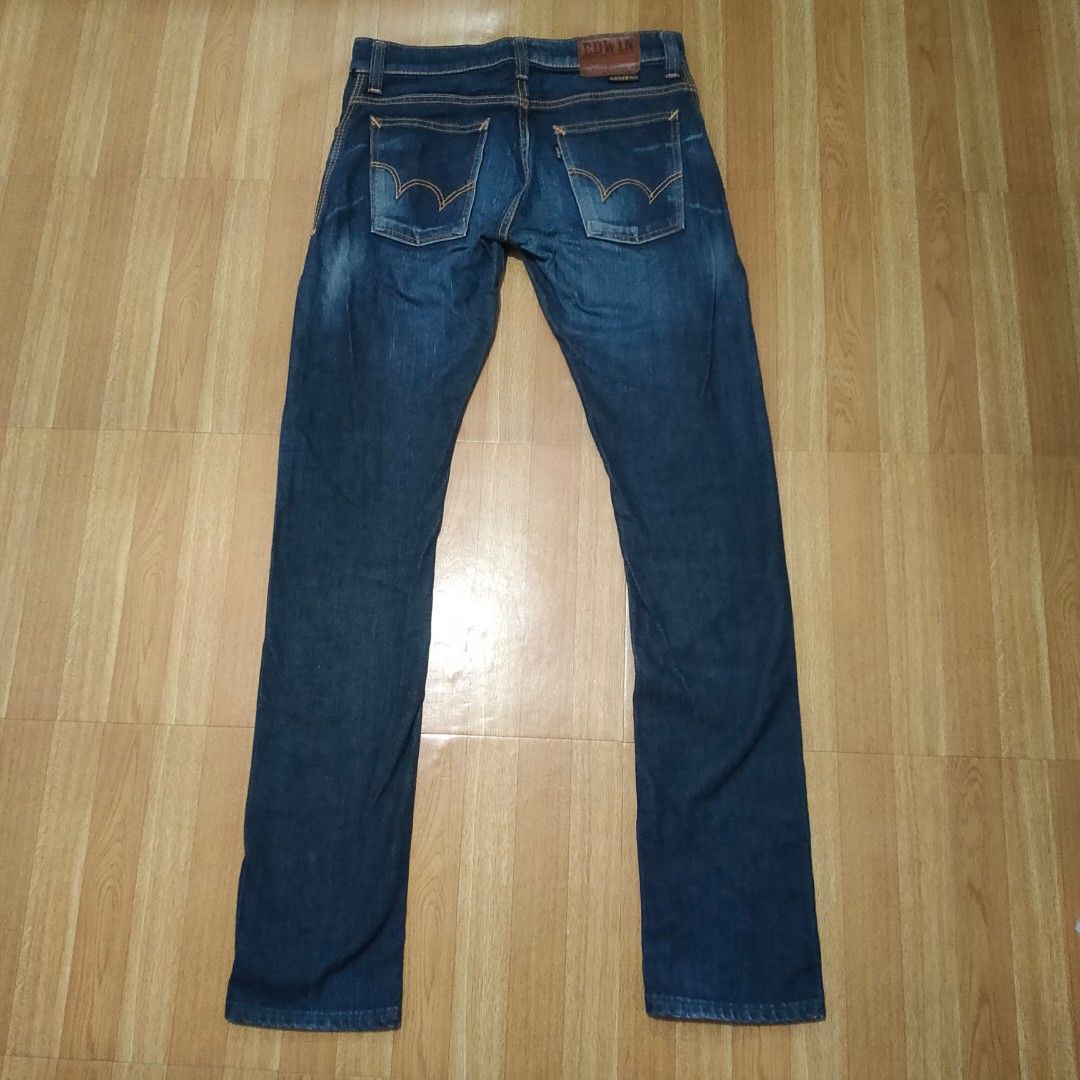 Edwin 503zero jeans (Category: Jeans) located in Dasmarinas. Submitted by amara1022 (Listing ID 1382823529, Image 2). Description: Authentic vintages Edwin 503 zero jeans for men. color:dark washed Lenght: 41 inches waist:28-30 inches 28 on tag Slim.