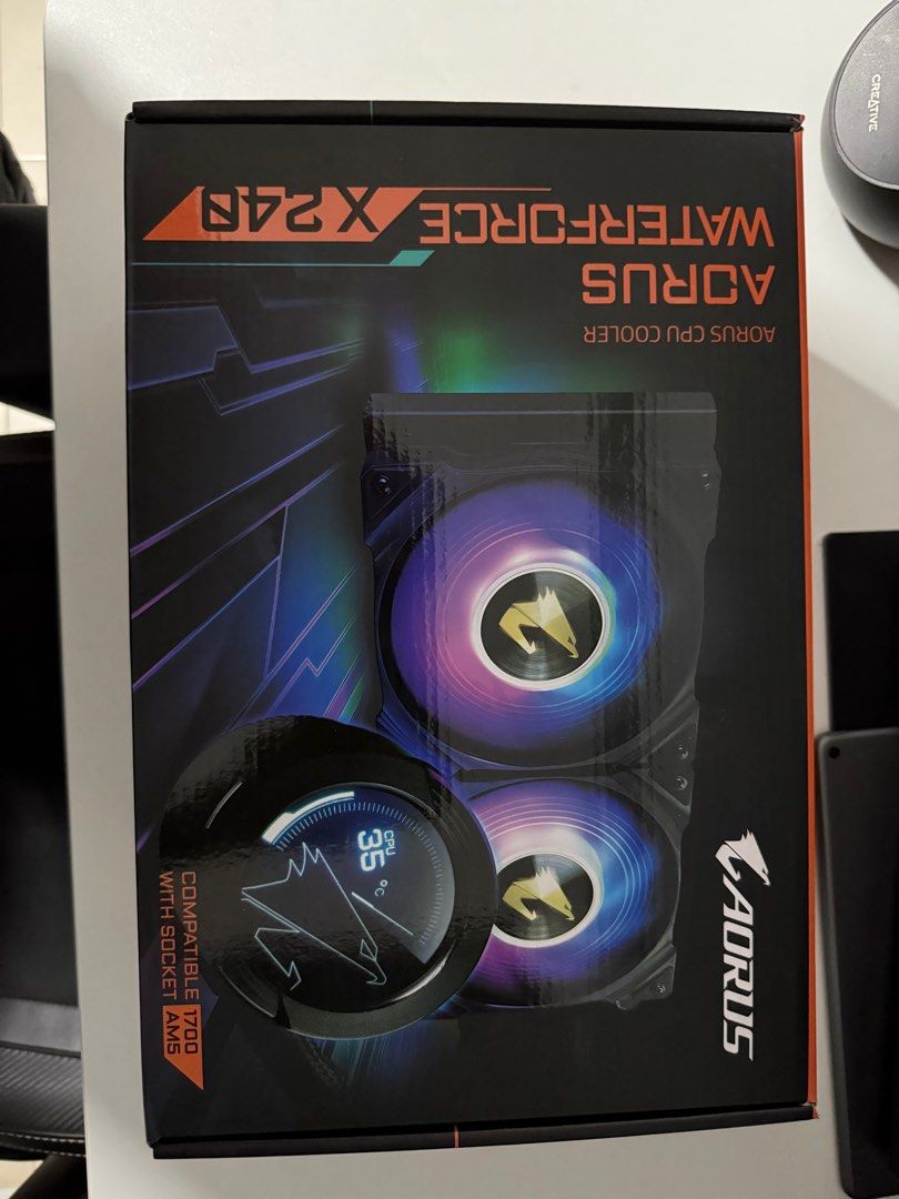 GIGABYTE AORUS WATERFORCE X 240 CPU Cooler