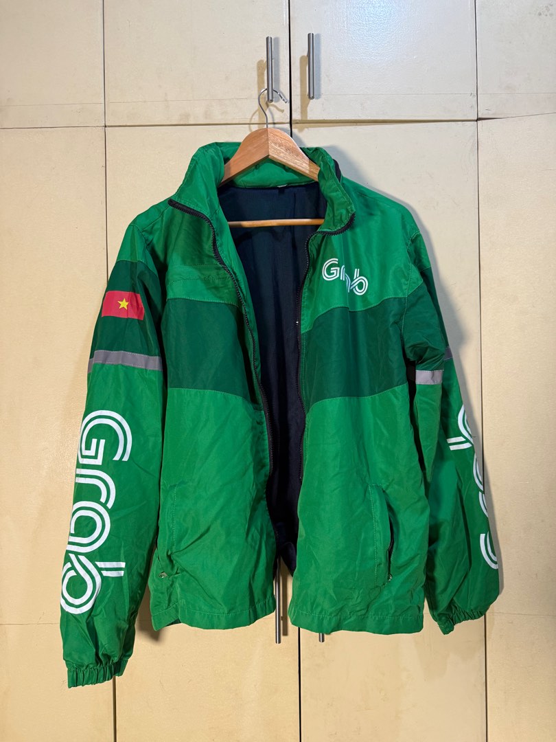 Grab Vietnam Windbreaker Jacket (bought in Vietnam), Men's Fashion ...