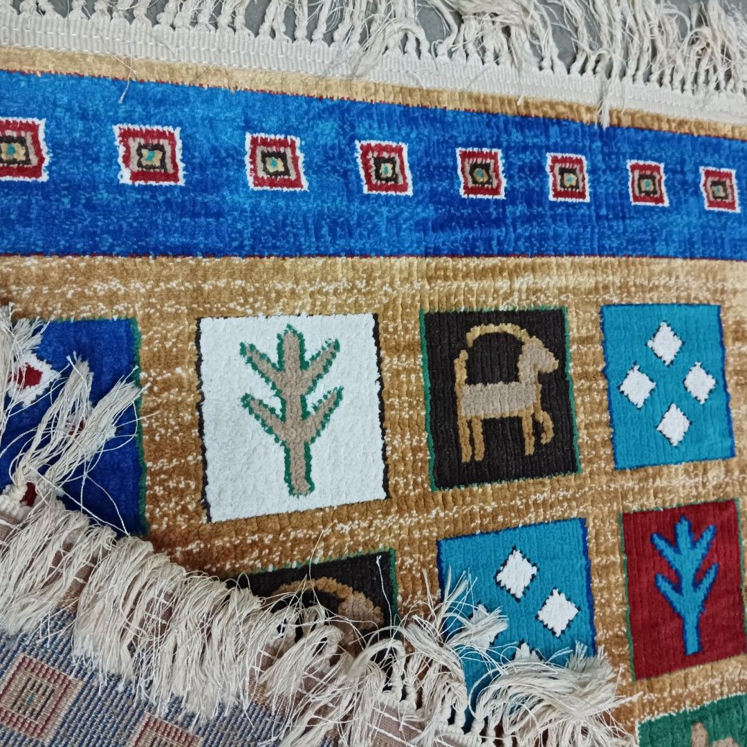Handmade carpet Rug65075307203459111