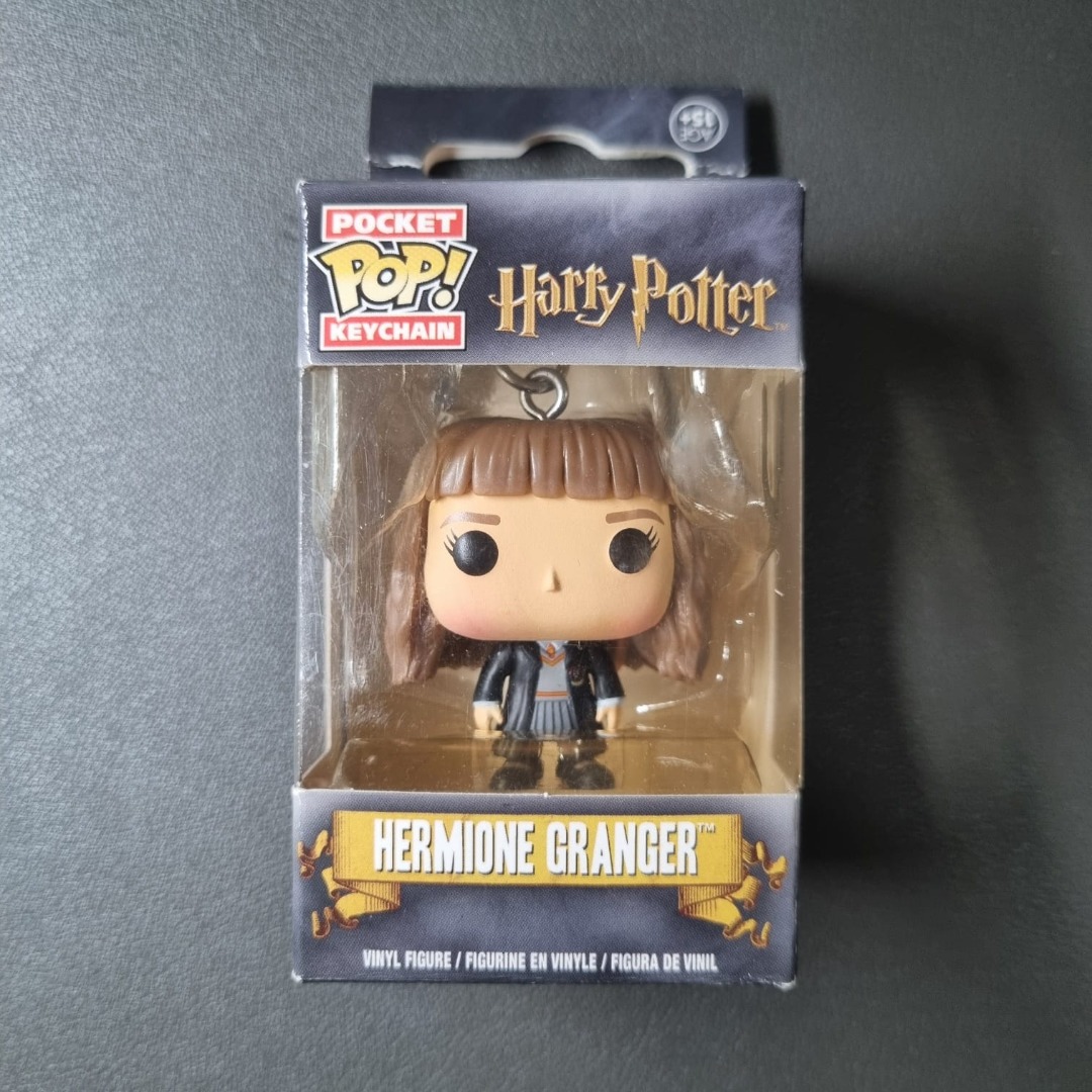 Funko Pocket Pop! Llavero Hermione Granger – Figura De Vinilo Coleccionable De Harry Potter (11,76 Cm)