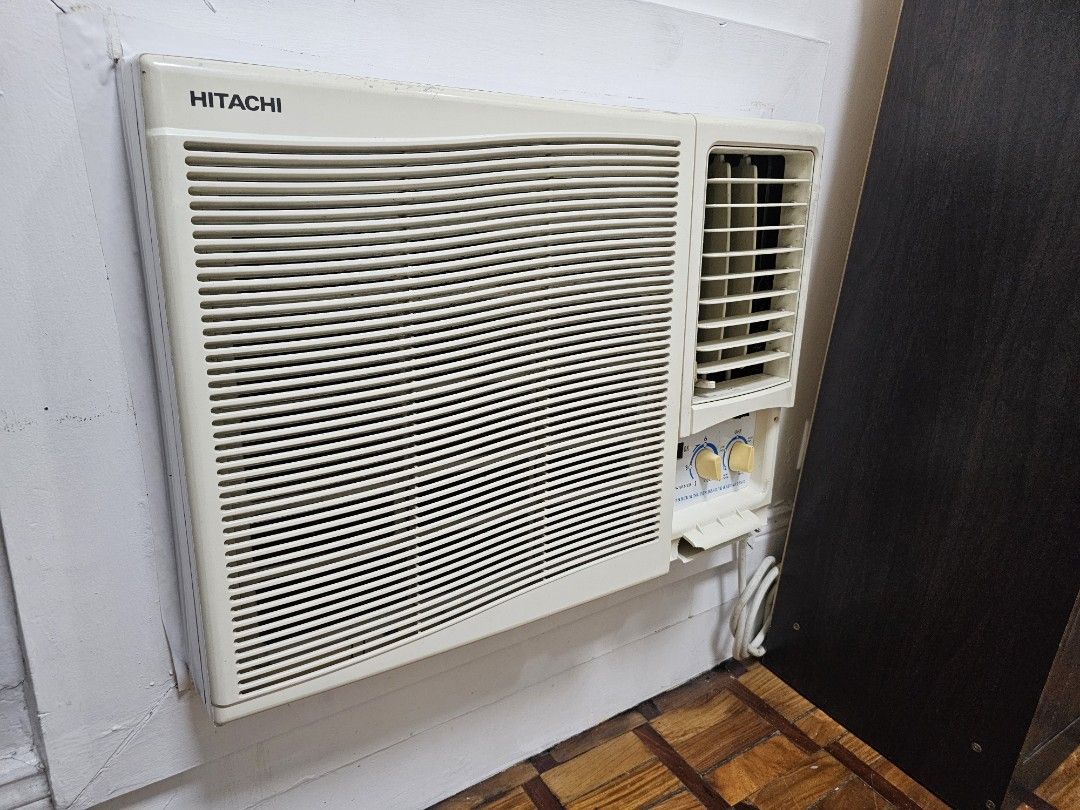 Hitachi Window Type Air Conditioner (Category: Air Conditioning and Heating) located in Makati City. Submitted by smith_1 (Listing ID 1382834924, Image 2). Description: 🌀 Hitachi Window-Type Air Conditioner Stay cool and comfortable with this reliable Hitachi aircon – perfect for bedrooms, studios, or small spaces. --- 🌬️ Features: ✔️ Manual Thermostat & Cooling Selector ✔️ Low / High Cool Settings ✔️ Adjustable Airflow ✔️ Built-in Swing Functi