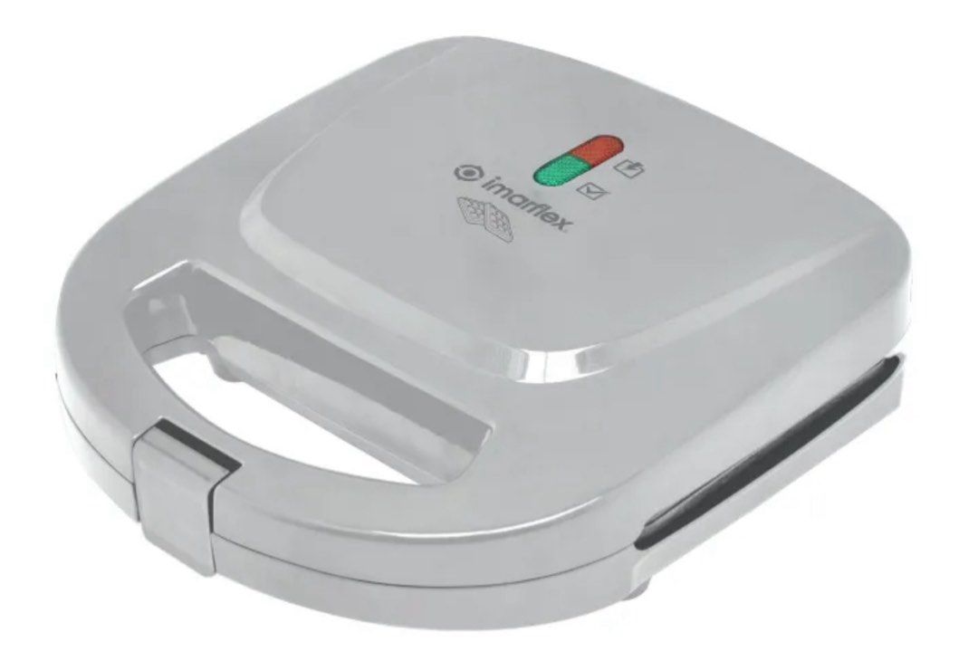 IMARFLEX WAFFLE MAKER (Category: Breadmakers) located in Caloocan City. Submitted by ohhhymyjieee (Listing ID 1382740140, Image 1). Description: SALE ‼️ SALE ‼️ SALE ‼️ IMARFLEX WAFFLE MAKER • Space Saver Design • 2-slice Non-stick Plate • Anti-Slip Rubber Footing • Cool touch Handle with Lock Clip • 650 watts • 250volts.