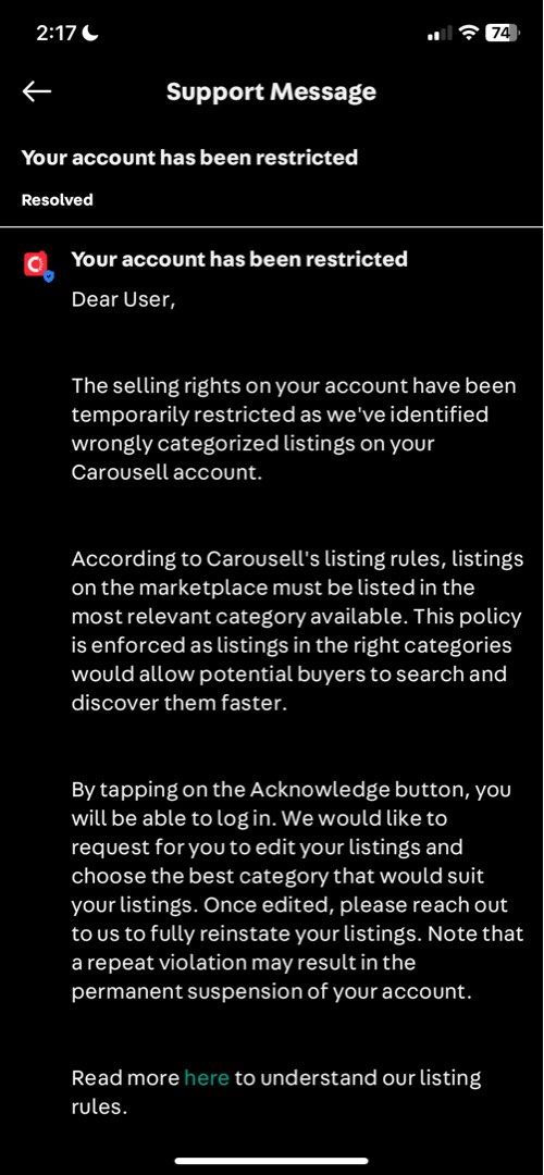 Info !! (Category: Announcements) located in Kuala Selangor. Submitted by Manzg (Listing ID 1382743872, Image 1). Description: Sbb acc kna under Rv.