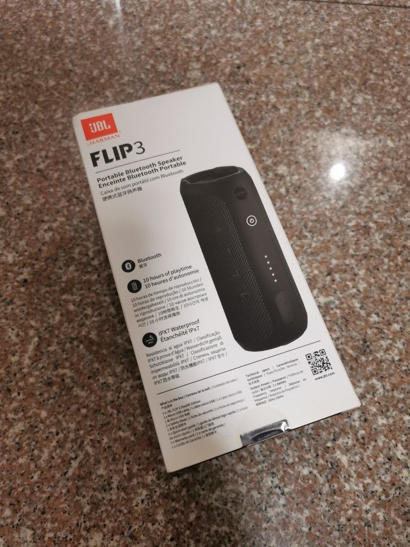 JBL FLIP 3 Bluetooth Speaker63210296571906111