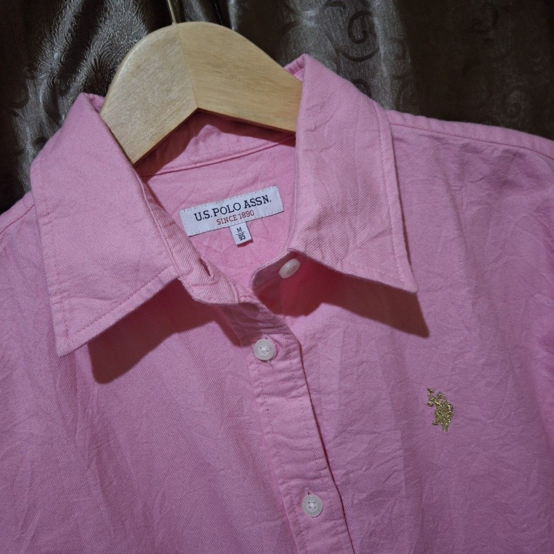 Kemeja polo ASSN pink