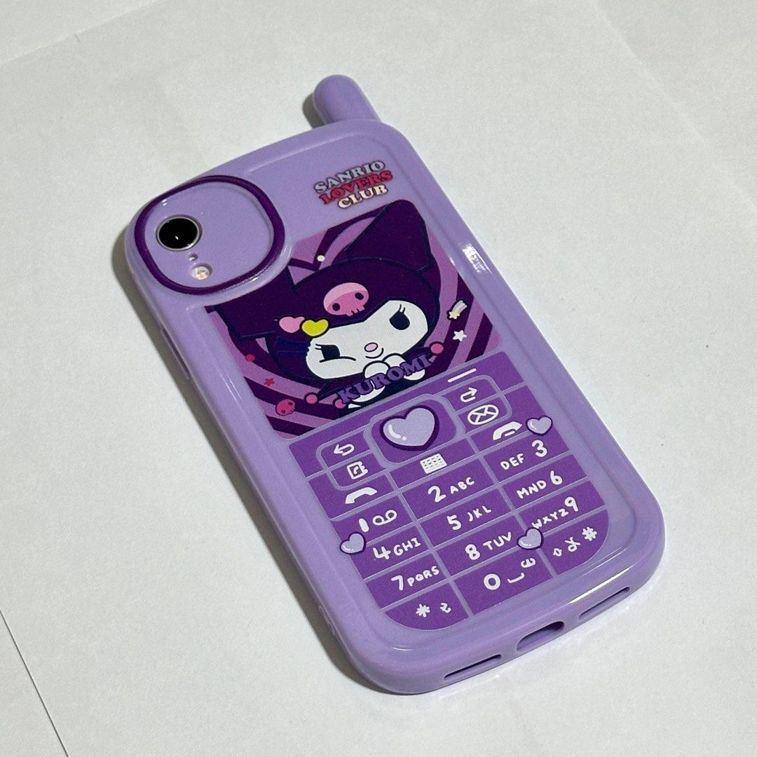 Kuromi Manual Phone-Like iPhone XR Case (Category: Cases & Sleeves) located in Makati City. Submitted by allaissx (Listing ID 1382825949, Image 1). Description: Never used. Excellent condition..