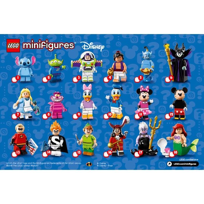 Lego 6138967 Disney Minifigures, Hobbies Toys, Toys Games on