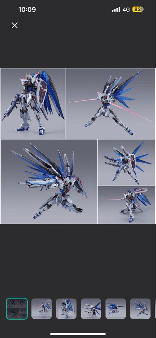 Metal Build Freedom Gundam Concept 2 (Category: Gundam Model Kits) located in Singapore. Submitted by spike_spiegelx (Listing ID 1382699428, Image 2). Description: Brand New Unopened Metal Build Freedom Concept 2, nicer than snow sparkle.