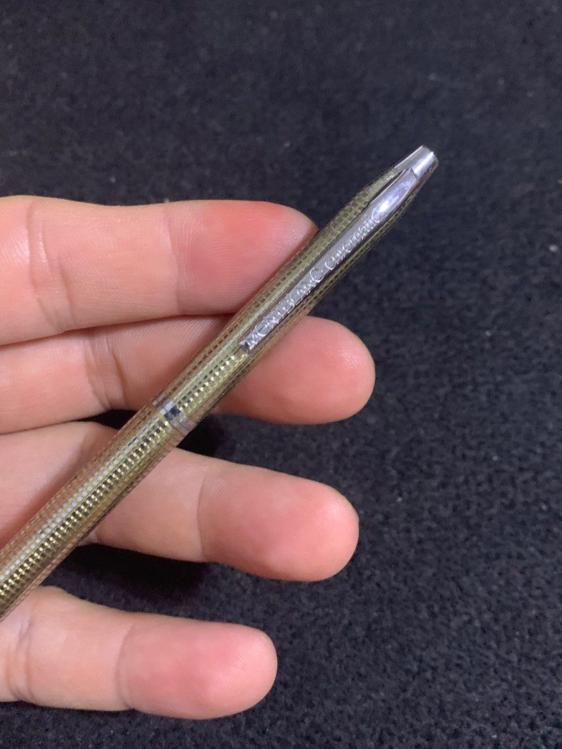 Montblanc very rare 1970s (Category: Stationery & School Supplies) located in Manila. Submitted by miah_collectiblesurplus (Listing ID 1382721783, Image 3). Description: 15,000 pesos Location: Valenzuela 1970s Montblanc pen hold multiple ink colors from Japan item.