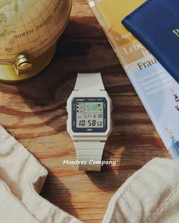 Montres Company 香港註冊公司 (32年老店) 卡西歐 CASIO 世界地圖 防水 LF30 LF30W LF-30 LF-30W LF-30W-8 LF-30W-8A 休閒設計 灰白色 四款色有現貨64222833054467110
