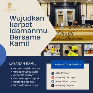 (Kategori: ) berada di . Dikirim oleh grosirkarpetmasjidtanggerang (ID iklan 1382856059, Gambar 1). Deskripsi: .