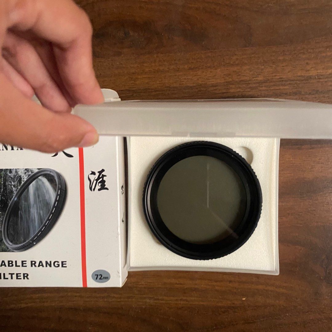 ND Filter- variable 72mm (Category: Cameras) located in Makati City. Submitted by alitaptap.preloved (Listing ID 1382729706, Image 3). Description: .