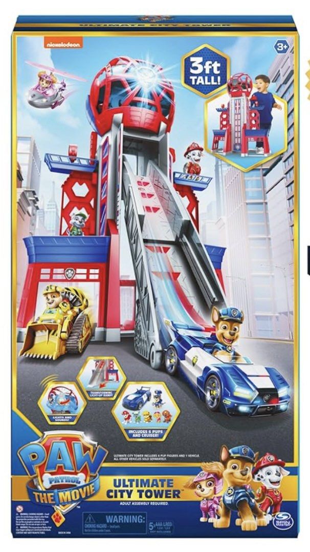 Paw Patrol Ultimate City Tower 3ft (Category: Kids Toys) located in Manila. Submitted by superlei (Listing ID 1382781032, Image 1). Description: photos borrowed from amazon for reference brand new, still sealed. selling below SRP RFS: outgrown .