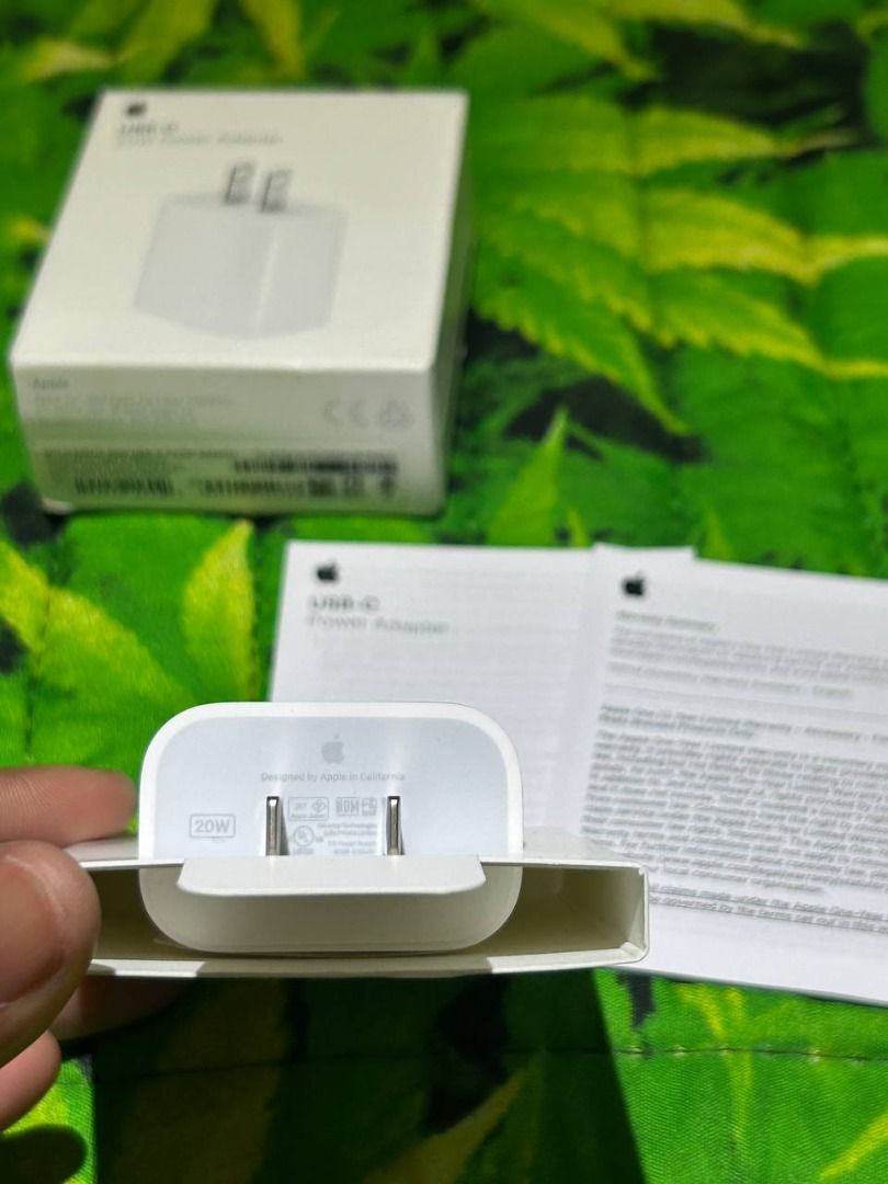 Power Mac Original Power Adapter 20W (Category: Chargers & Cables) located in Cavite. Submitted by jahmyk888 (Listing ID 1382830139, Image 2). Description: Brand New Apple 20W Power Adapter (ORIGINAL) Guaranteed Original – or Money Back if proven fake Limited stocks only Same-day delivery – Metro Manila, Cavite & nearby areas via Lalamove Cash on Delivery available Meetup within nearby areas also possible or SM Bacoor Power Mac Shipping Nationwid