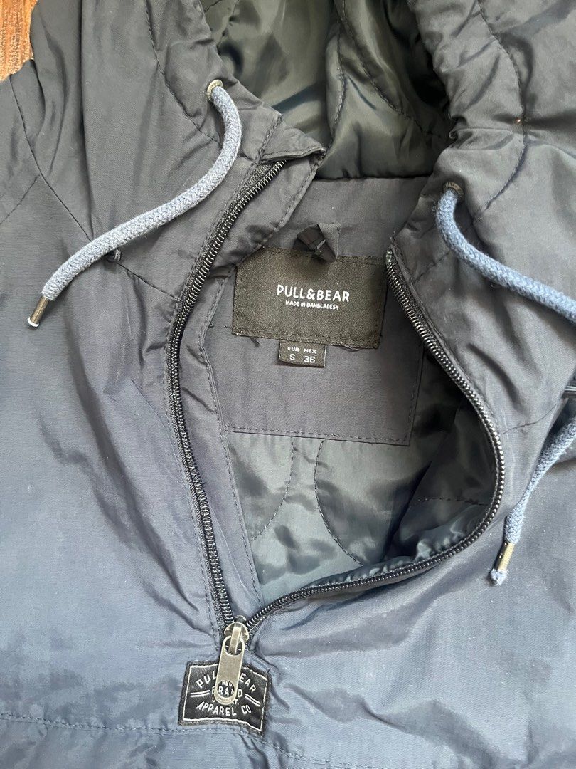 Pull & Bear Jacket (Category: Coats, Jackets and Outerwear) located in Singapore. Submitted by ysmnclouds (Listing ID 1382769938, Image 2). Description: Pull & Bear Jacket Eur S Mex 36 $15 .