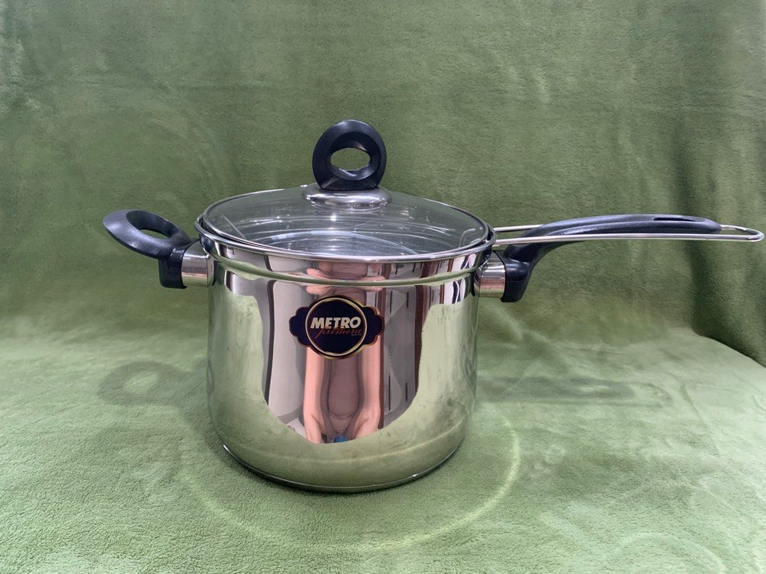 METRO DEEP FRYER 20 CM SS (Category: Cookware & Accessories) located in Manila. Submitted by sarisari_j (Listing ID 1382757801, Image 1). Description: METRO DEEP FRYER STAINLESS STEEL 20 CM POT GOOD CONDITION Isang beses lng nagamit…. walang kagasgas gasgas….. thank you!.