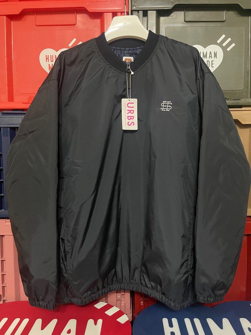 SEESEE BASEBALL HALF ZIP JACKET ブラックL - ジャケット・アウター高