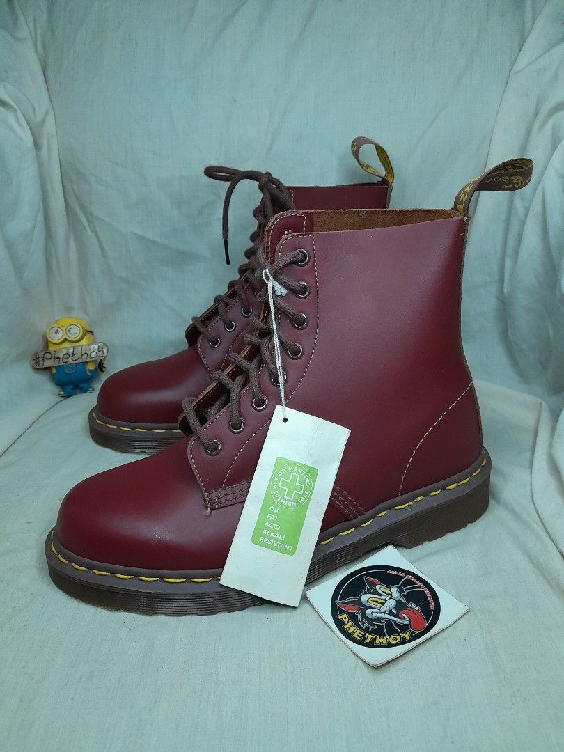 Sepatu boots dr martens 1460 vintage oxblood docmart red chery dr ...