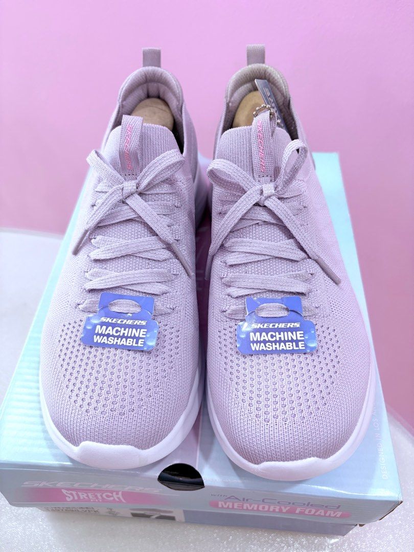 Skechers Stretch Fit with Air-Cooled Memory Foam, Women's Fashion