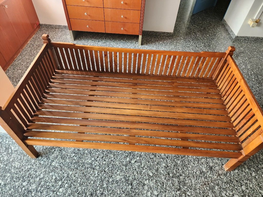 Solid Wood Bed Frame - Single Size