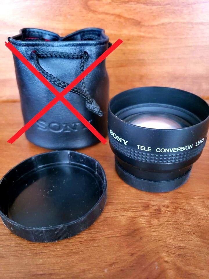 Sony Lens Tele Conversion X2 VCL-R2052 (Category: Lens & Kits) located in Paranaque City. Submitted by marvin.cavalida (Listing ID 1303146258, Image 2). Description: Sony Tele Conversion Lens X2 VCL-R2052 pouch NOT included 12 Pluto St Bricktown Brgy. Moonwalk, Paranaque Inform na lang po oras ng pagpunta. 1pm to 11pm.