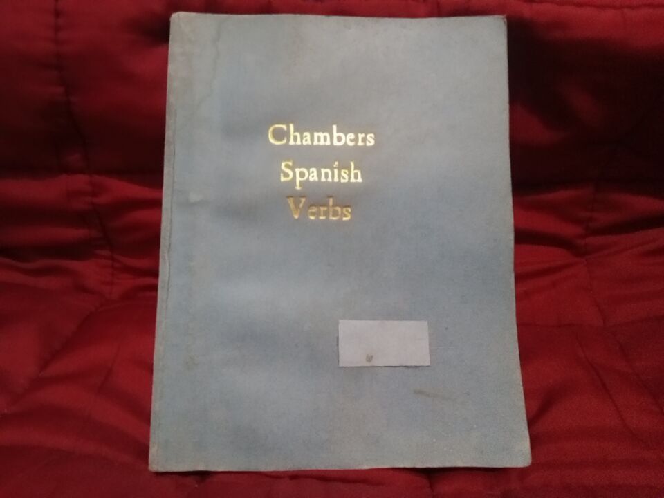 Spanish Verbs Dictionary (Category: Textbooks) located in Manila. Submitted by thezeeshop (Listing ID 1382621765, Image 1). Description: Has stains Pages complete 💳 GCash / Cash 🚚 Lalamove / QuickTime Courier / LBC COP/ pickup 📍 Meetup: LRT Quirino Station ❌COD and other checkouts Reminders: ◾If in doubt, don't make an offer. Let's not waste each other's time. ◾Sure buyers ONLY. Wag magmessage tapos di magrereply/seen lang pagkatapos..