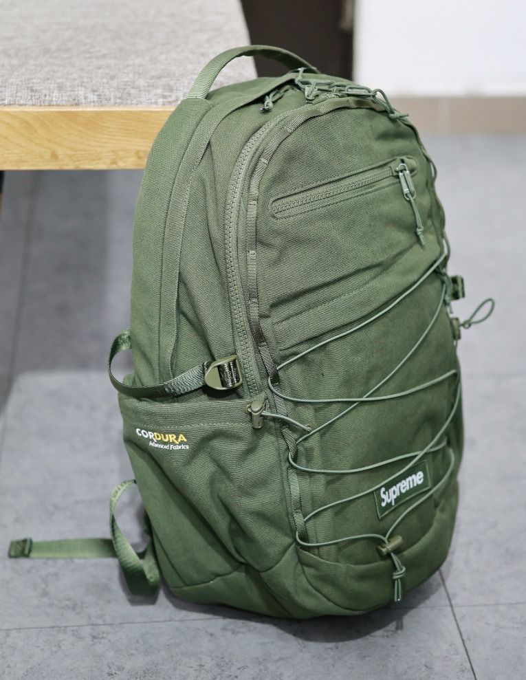 25ss Supreme Backpack バッグ　OLIVE CORDURA Supreme Backpack (SS25) - $158