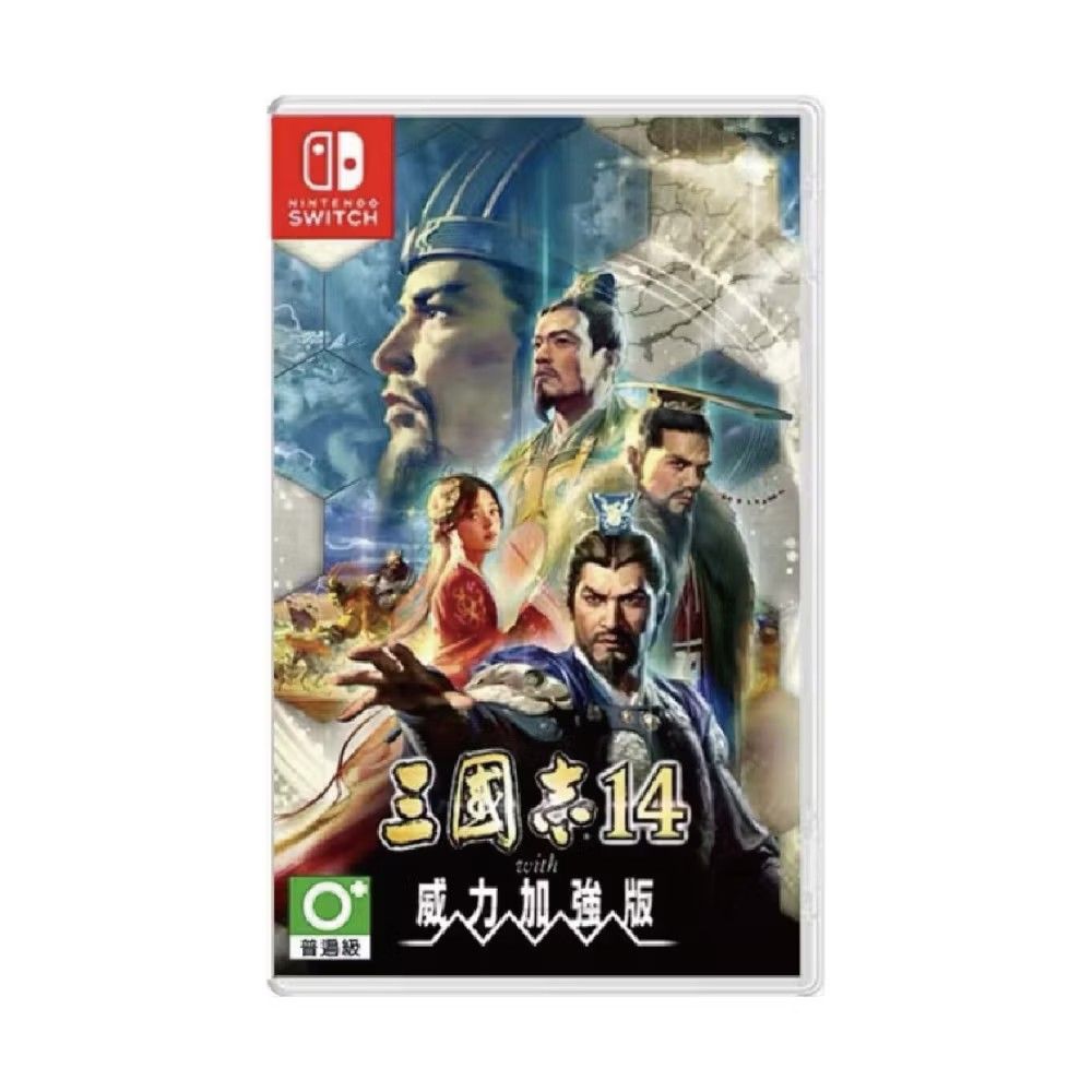 由 309094 (刊登 ID 1376880824，圖片 1) 提交，位於 桃園市 (Taoyuan) 的 Switch遊戲片 (類別：遊戲點數卡、帳號)，說明：switch遊戲片 三國志14威力加強版 中文版。