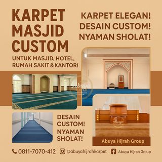 (Kategori: ) berada di . Dikirim oleh grosirkarpetmasjidtanggerang (ID iklan 1382856203, Gambar 1). Deskripsi: .