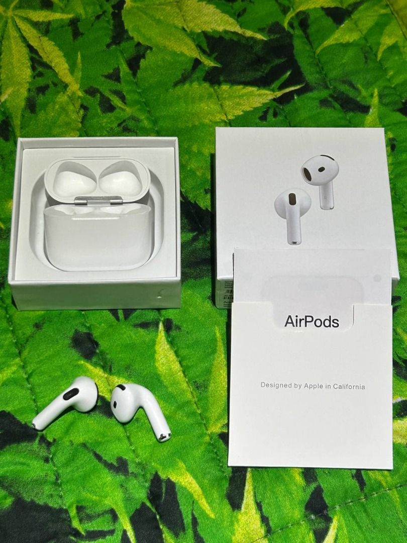 Top-Grade Premium AirPods 4th Gen. (Category: Earphones) located in Cavite. Submitted by jahmyk888 (Listing ID 1382833016, Image 2). Description: Authentic Top-Premium AirPods 4th Gen – Brand New & Sealed! Comes with Defective Warranty Upon Unboxing Functional Features: Rename Feature – Personalize your AirPods’ name Pop-up Pairing – Instantly connects to Apple devices Find My AirPods (GPS Tracking) Smart Touch Controls – Tap to play, pause, skip