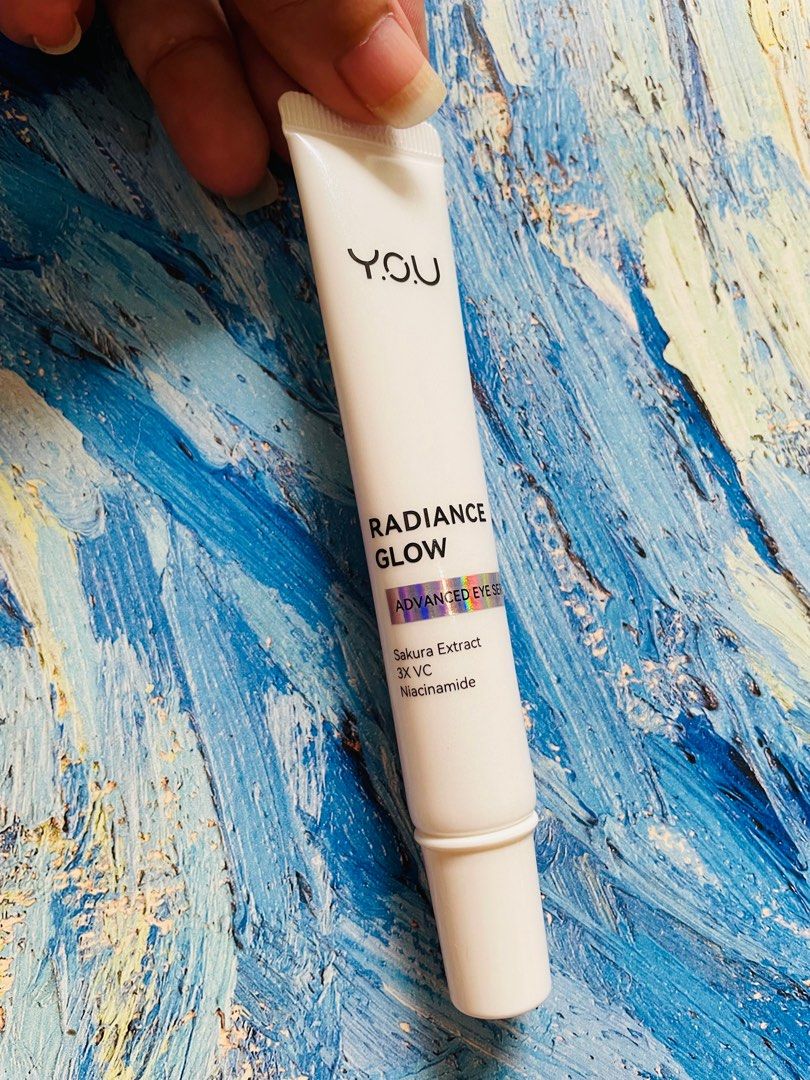 Y.O.U. Radiance Glow Advanced Eye Serum (Category: Face Care) located in Quezon City. Submitted by katchierandomness (Listing ID 1382864443, Image 1). Description: You can pay via GCash, Maya or BPI QR code..