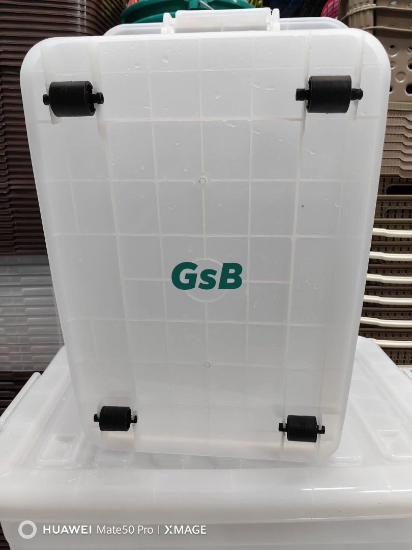 50L Megabox Storage Box (Category: Storage Boxes & Baskets) located in Manila. Submitted by onlineshoppersph (Listing ID 1383035667, Image 2). Description: Cash On Deliver - Metro Manila - Delivery Fee/Handling Fee shouldered by BUYERS - DF/HF depends on BUYERS Location LALAMOVE PICK UP - Cash on Deliver - Metro Manila & Nearby DELIVER THRU COURIER, CARGO & BUS - Provincial Buyers - Payment 1st Thank You.