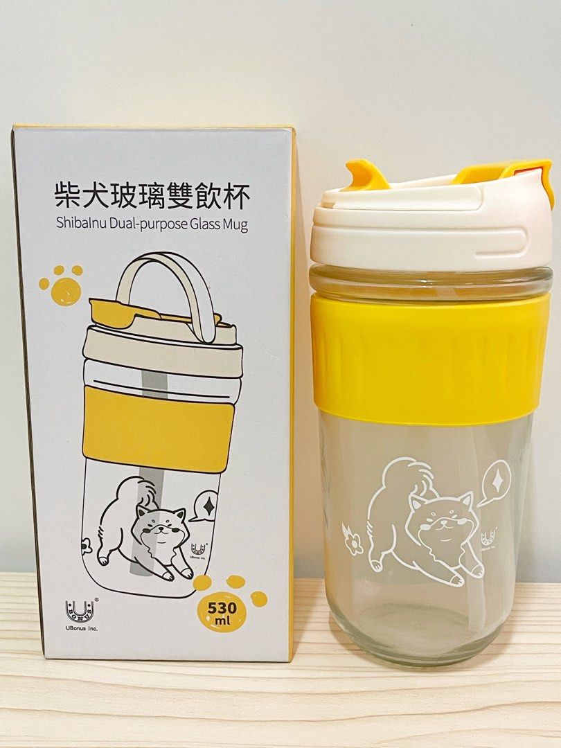由 dwhcr69bwk38600 (刊登 ID 1382887380，圖片 1) 提交，位於 台北市 (Taipei) 的 柴犬玻璃雙飲杯 (類別：水杯、水壺)，說明：說明如圖⬆️。