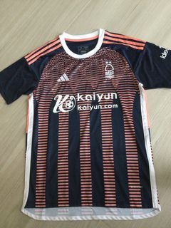 英超諾定咸森林足球球衣波衫作客 Nottingham Forest adidas football soccer away jersey64239927036674110