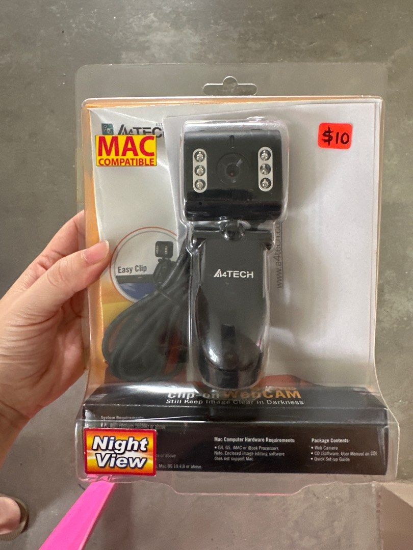 A4TECH Clip-on Webcam - Night View65075091918593110