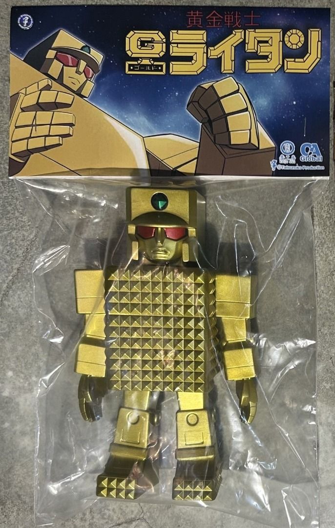 壹工房 KAIJU ONE 黄金戦士ゴールドライタン GOLDEN WARRIOR GOLD LIGHTAN ゴールドライタン - GOLD COLOUR