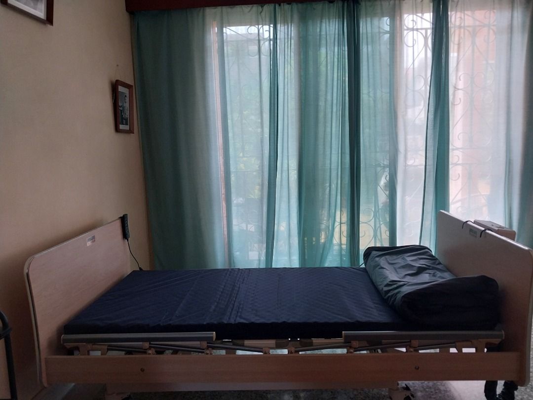 Adjustable Hospital Bed with Mattress
