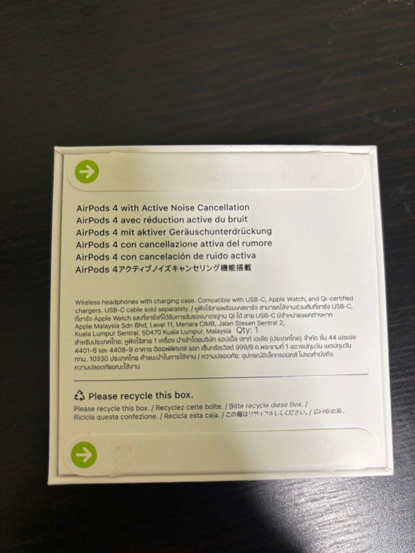 Apple AirPods 4 with Active Noise Cancellation63228249619075111