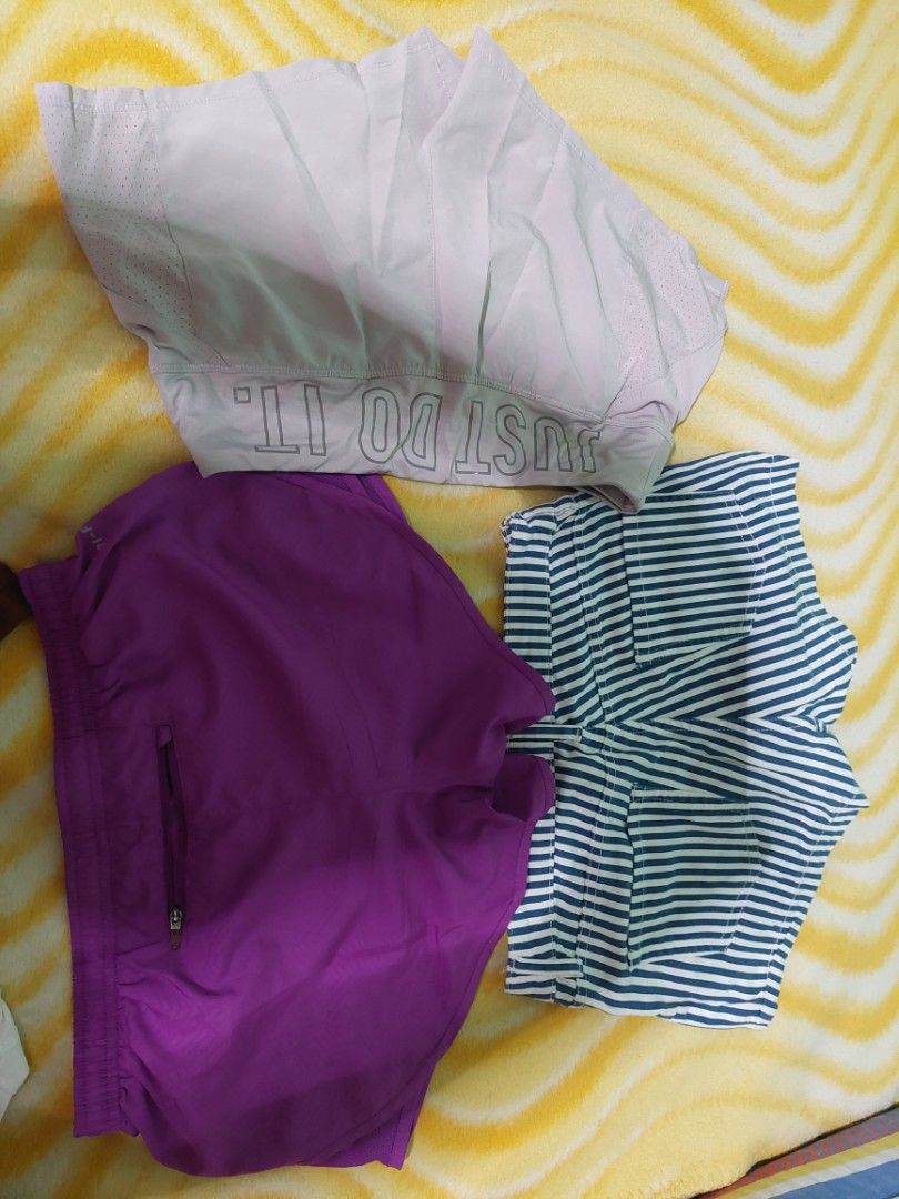 Authentic Nike and H&M shorts small (Category: Shorts) located in Paranaque City. Submitted by erick_e (Listing ID 1383044565, Image 2). Description: Authentic Nike & H&M striped shorts All 3 for 999 only with free bag or Jacket Can fit waist size 24-26 Reason for sell Cannot fit anymore pls Chat or Sms 0915 727 06 33 Sm bicutan Meet up or Can pick up by lala or grab they pay me then you pay them aft :) Marcelo Green vill Paranaque West serv rd.