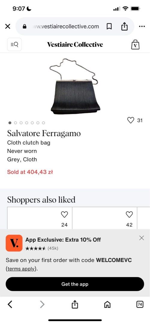 Authentic Salvatore Ferragamo clutch (Category: Luxury Bags & Wallets) located in Roxas City. Submitted by lynngreyartillero (Listing ID 1383010012, Image 2). Description: Authentic ❤️❤️ No flaws✅✅✅ Ganda nito pwd i clutch and pwd shoulder bag✅✅✅ Free sf ❤️❤️ Pm lng po mga Maam ❤️ Godbless Us All! ❤️❤️❤️😇😇😇.