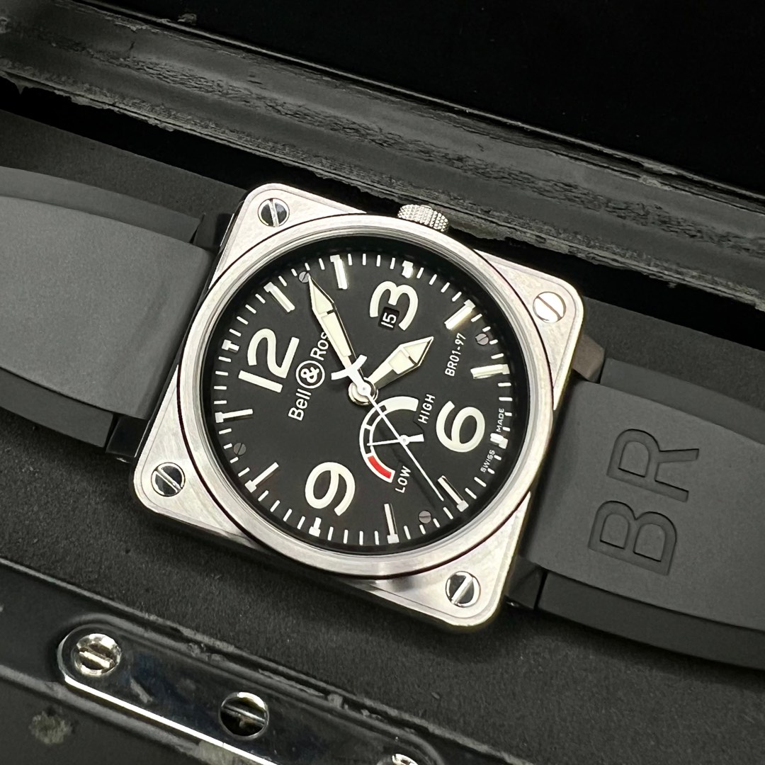 bell-n-ross-br-01-97-automatic-46mm-fesyen-pria-jam-tangan-di-carousell