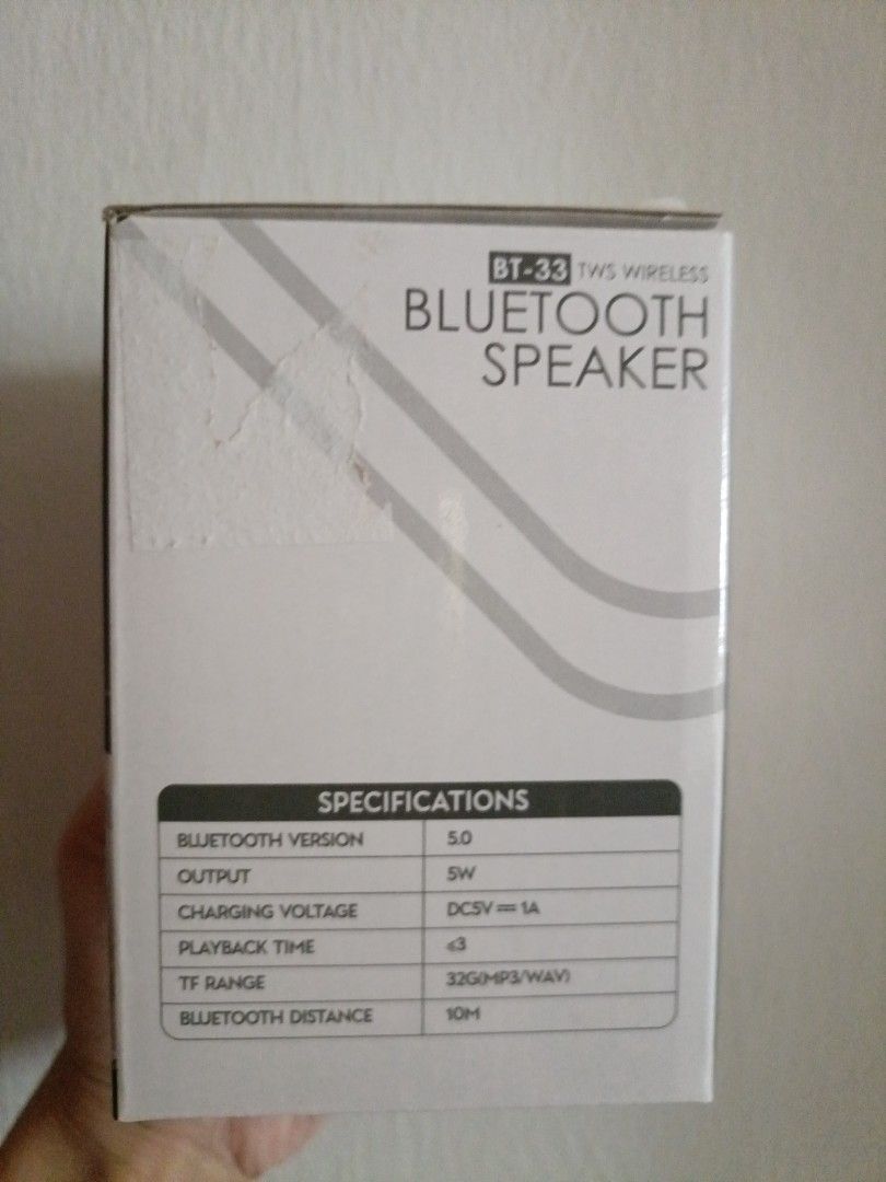 BT33 TWS Wireless Bluetooth Speaker63205306119555113