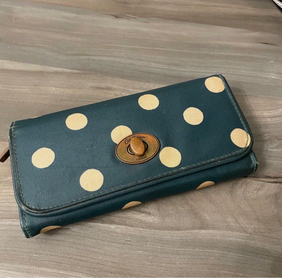 Cath Kidston long wallet (Category: Wallets & Card holders) located in Quezon City. Submitted by andreasclothes (Listing ID 1383026429, Image 1). Description: Og price around ₱8k Good condition w minor flaws Negotiable.