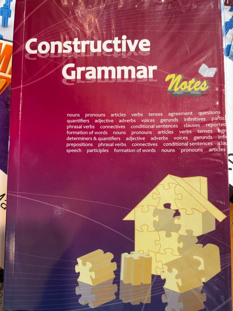 Constructive Grammar （分類：教科書）位於 Hong Kong。 由 gianaoa 提交（商品編號 1382963420，圖片 1）。簡介： Constructive Grammar for English。