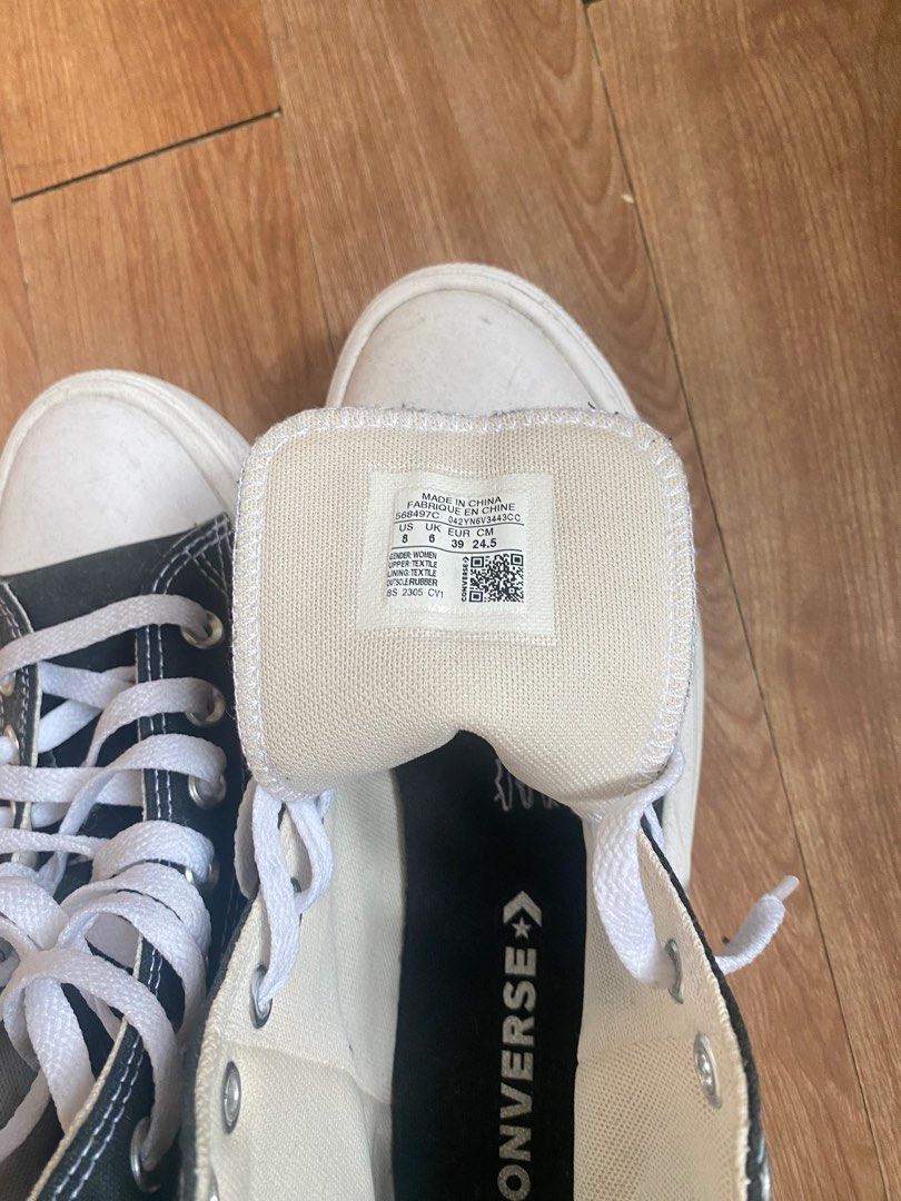 CONVERSE (Category: Wedges) located in Manila. Submitted by 2025declutterring (Listing ID 1382881668, Image 3). Description: .