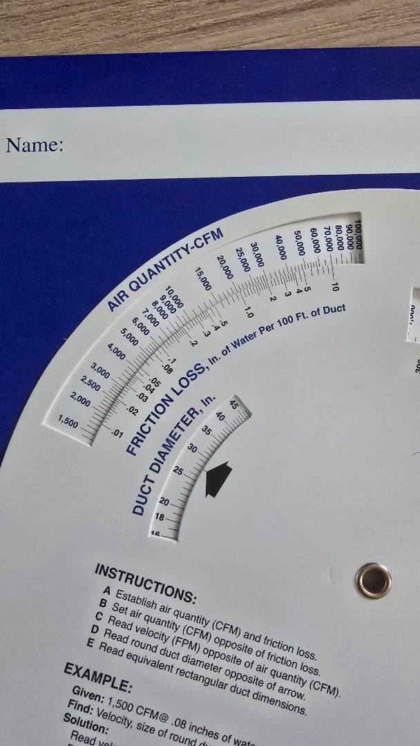 DuctCalculator / Ductulator, Sports Equipment, Other Sports Equipment ...