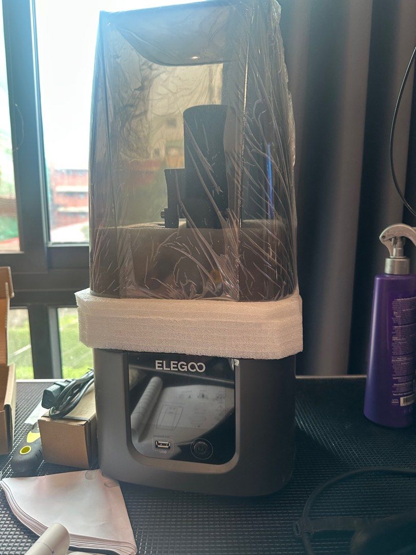 ELEGOO Mars 4 Ultra MSLA 3D Printer (Category: Printers, Scanners & Copiers) located in Quezon City. Submitted by _justjames (Listing ID 1382935046, Image 1). Description: Brand new and just opened the box. A bit dusty. Bought March 4, 2024 Rfs: no time for this learning curve I prefer meet ups cuz this is expensive.